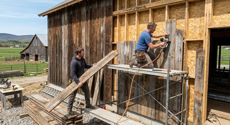 Barn Siding Installation in Castle Rock, CO