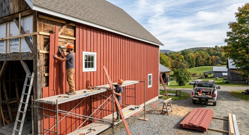 Barn Siding Installation in Jefferson County, CO