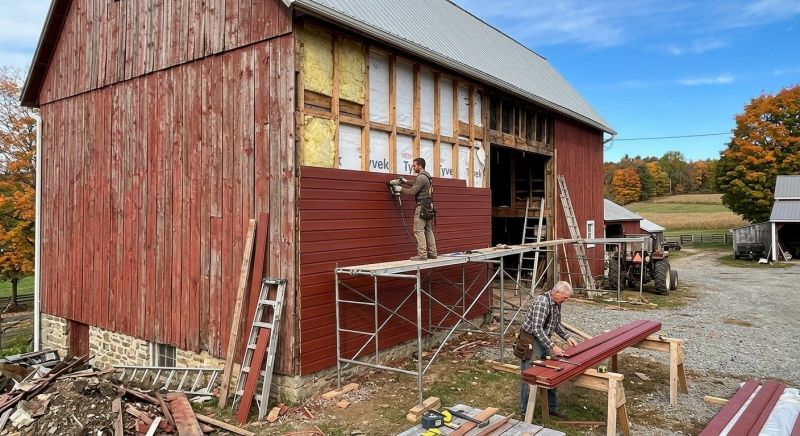 Barn Siding Replacement in Jefferson County, CO