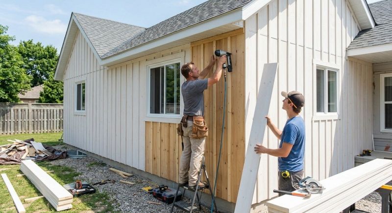 Batten Siding Installation in Denver County, CO