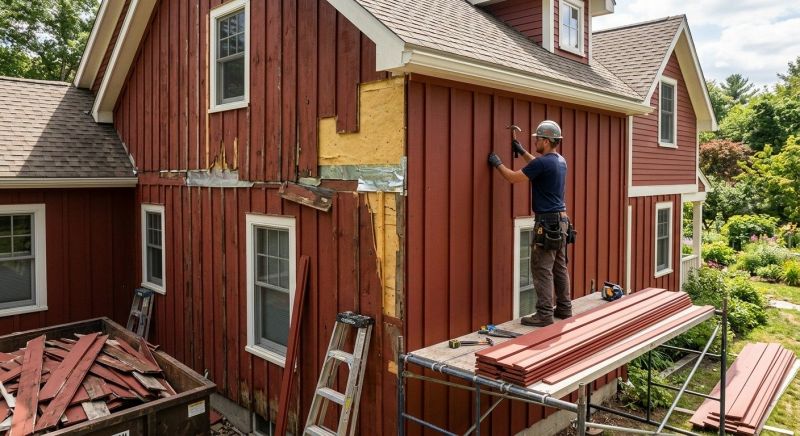 Batten Siding Repair in Morrison, CO