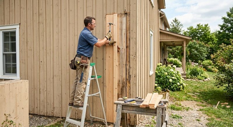 Batten Siding Repair in Morrison, CO