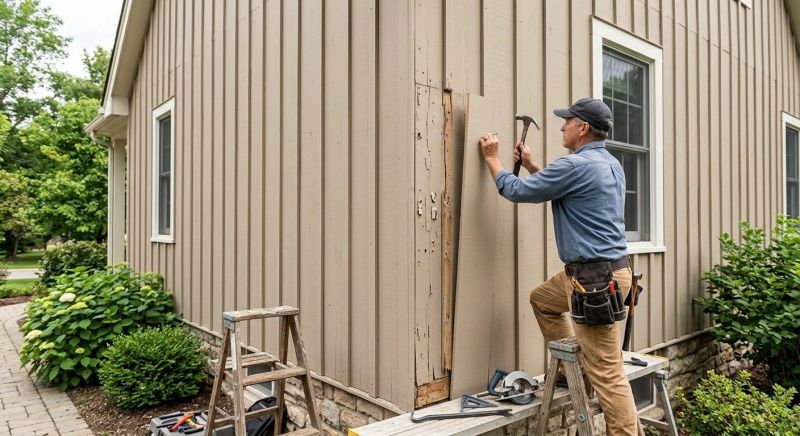 Board Siding Repair in Commerce City, CO
