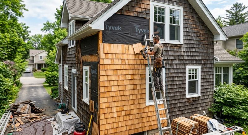 Cedar Shake Siding Repair in Commerce City, CO