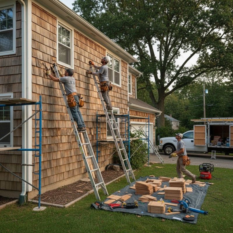 Cedar Shake Siding Repair in Jefferson County, CO