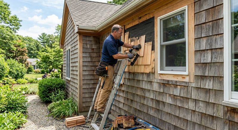 Cedar Shake Siding Repair in Wheat Ridge, CO