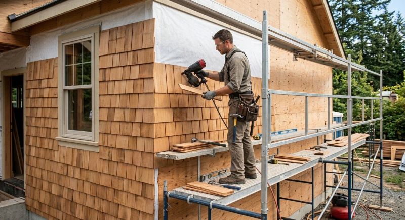 Cedar Siding Installation in Castle Rock, CO