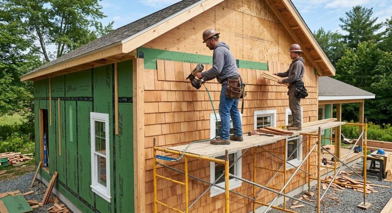 Cedar Siding Installation in Conifer, CO