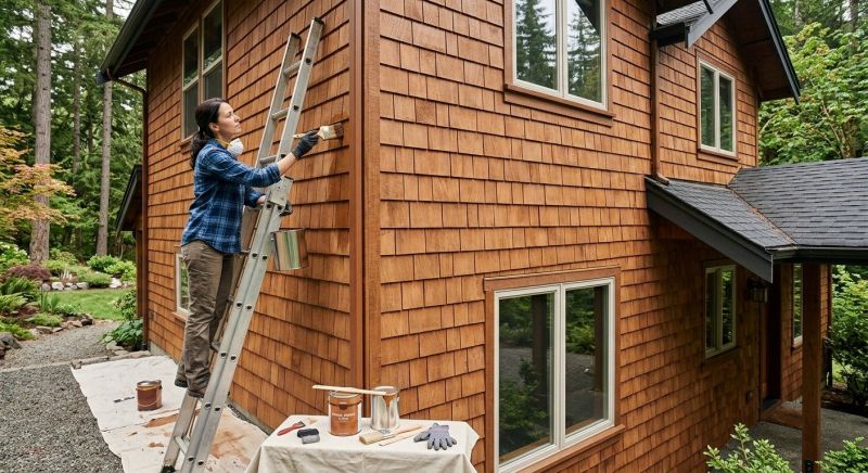 Cedar Siding Repair in Jefferson County, CO
