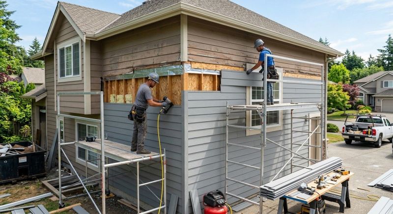 Cement Siding Replacement in Wheat Ridge, CO