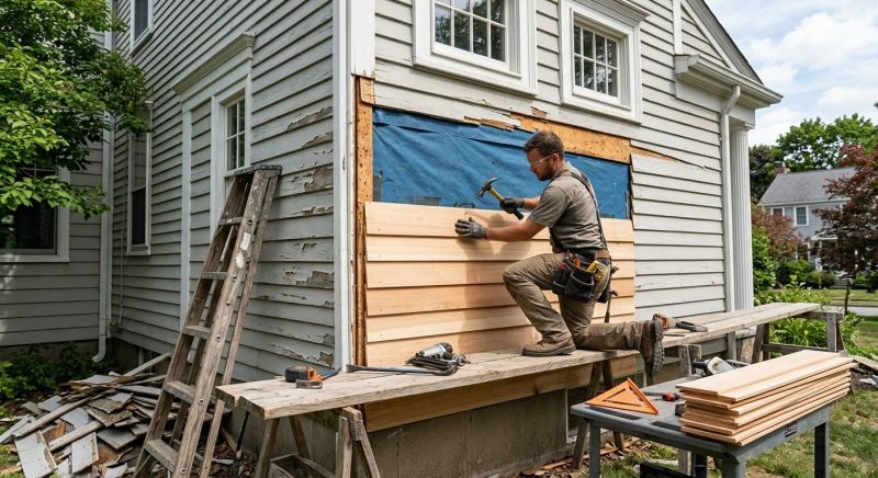 Clapboard Siding Repair in Denver, CO