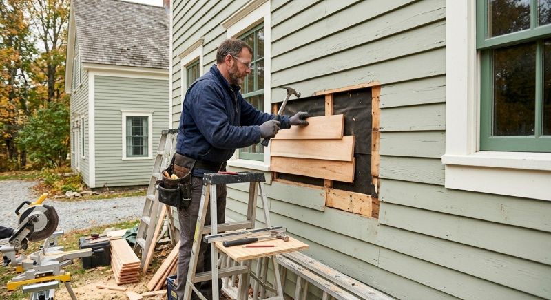 Clapboard Siding Repair in Jefferson County, CO