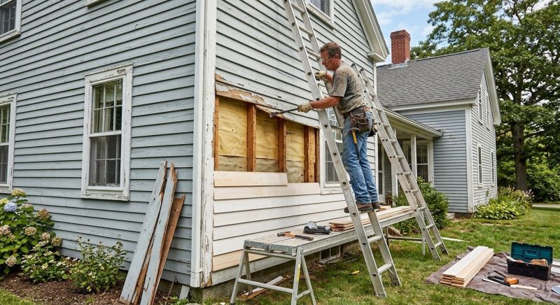 Clapboard Siding Repair in Parker, CO