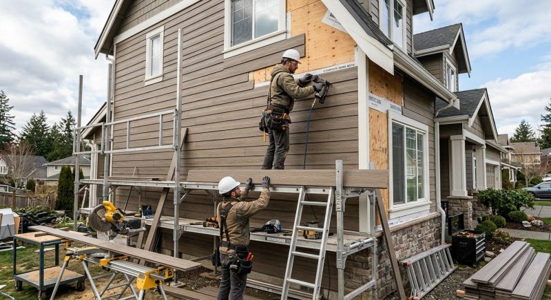 Composite Siding Installation in Arvada, CO