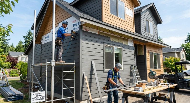 Composite Siding Installation in Bailey, CO