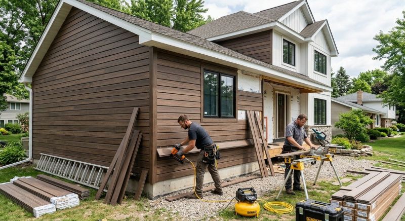 Composite Siding Installation in Denver County, CO