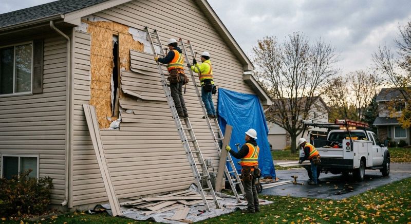 Emergency Siding Repair in Jefferson County, CO