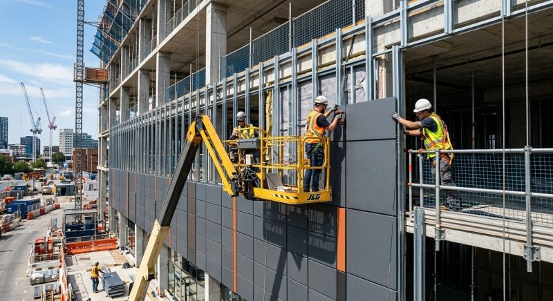Facade Cladding Installation in Jefferson County, CO