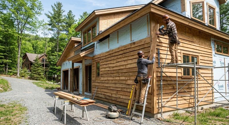Faux Wood Siding Installation in Denver County, CO