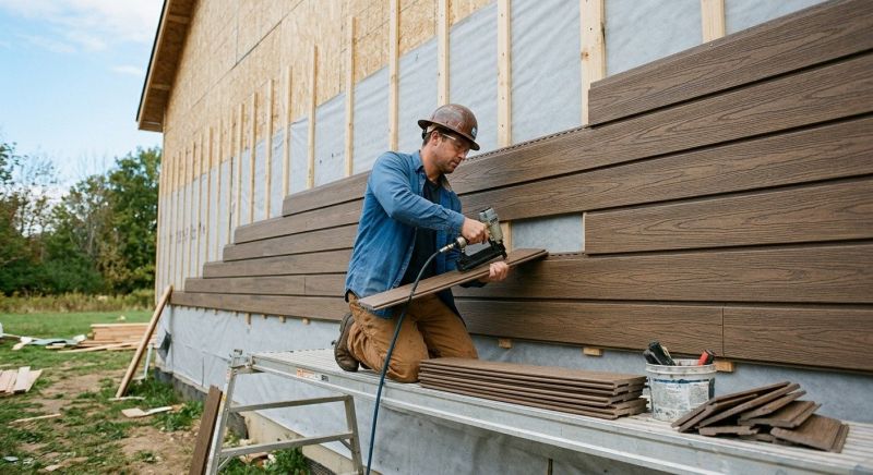 Faux Wood Siding Installation in Indian Hills, CO