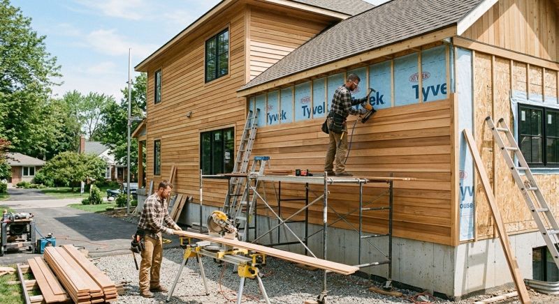 Faux Wood Siding Installation in Indian Hills, CO