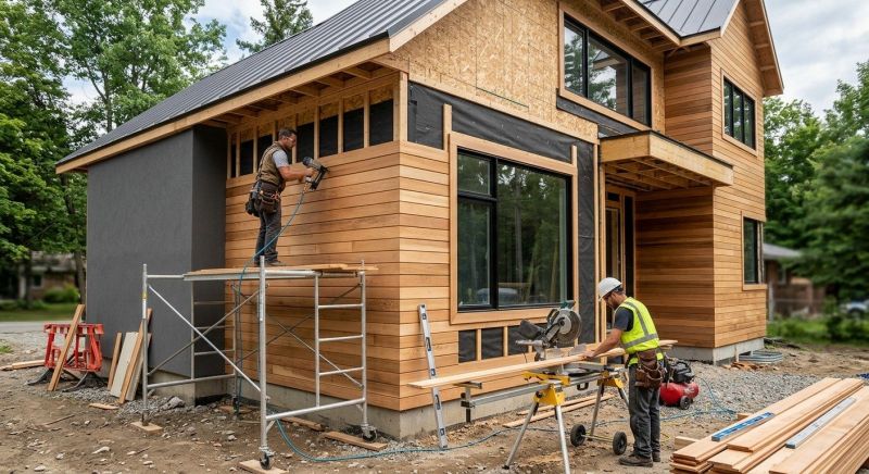 Faux Wood Siding Installation in Jefferson County, CO