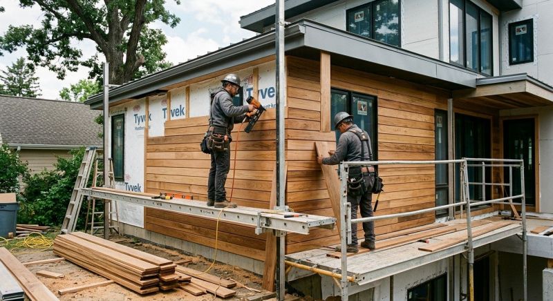 Hardwood Siding Installation in Arvada, CO