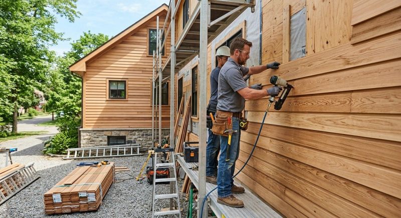 Hardwood Siding Installation in Aurora, CO