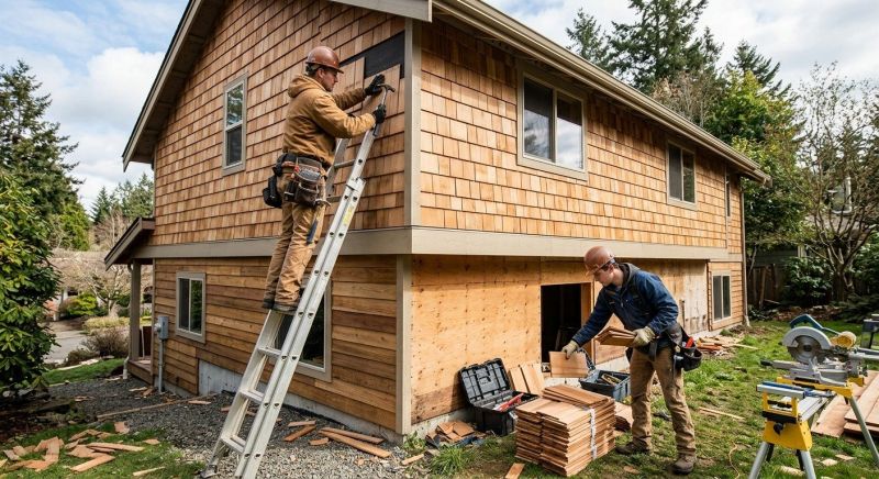 Hardwood Siding Installation in Commerce City, CO