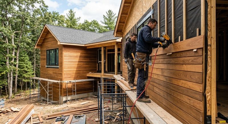 Hardwood Siding Installation in Littleton, CO