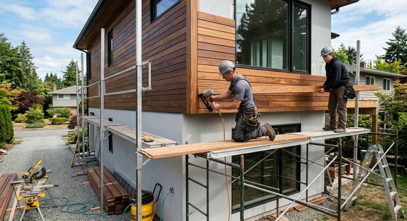 Hardwood Siding Installation in Littleton, CO