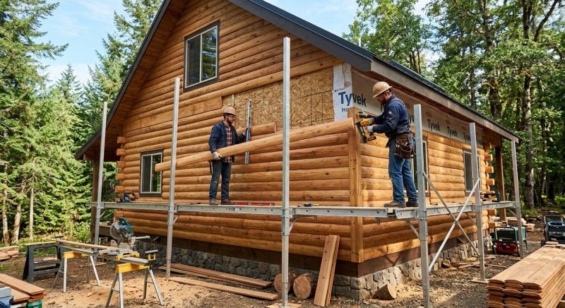 Log Siding Installation in Broomfield, CO