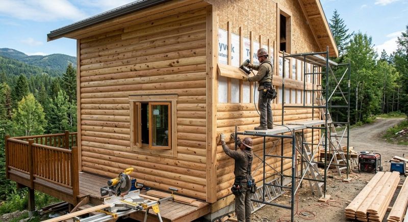 Log Siding Installation in Broomfield, CO