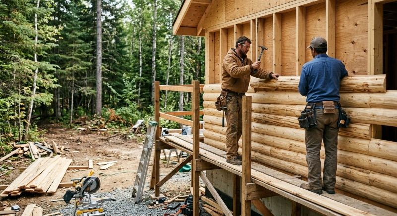 Log Siding Installation in Denver, CO