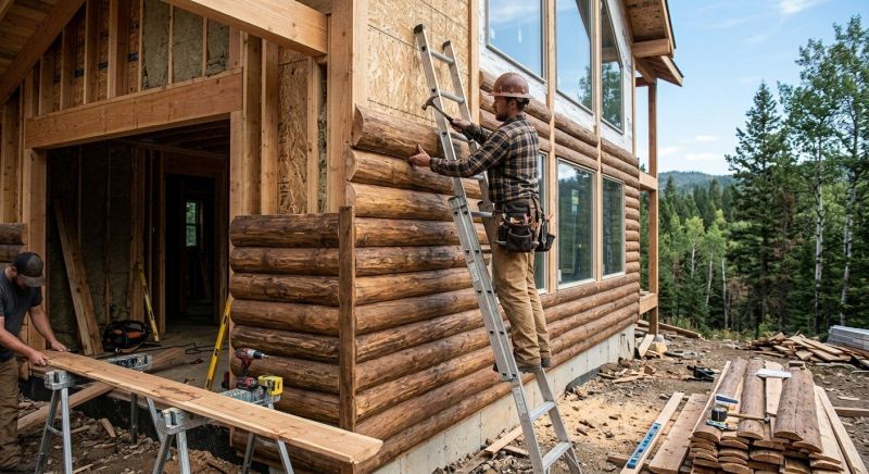 Log Siding Installation in Westminster, CO