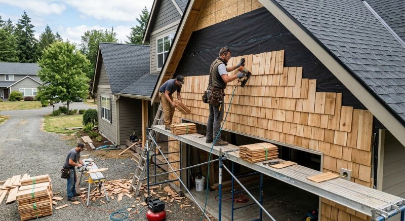 Shake Siding Installation in Jefferson County, CO