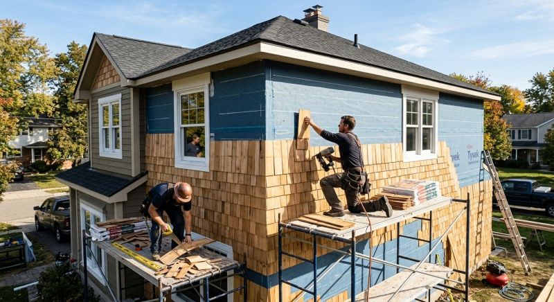 Shingle Siding Installation in Jefferson County, CO