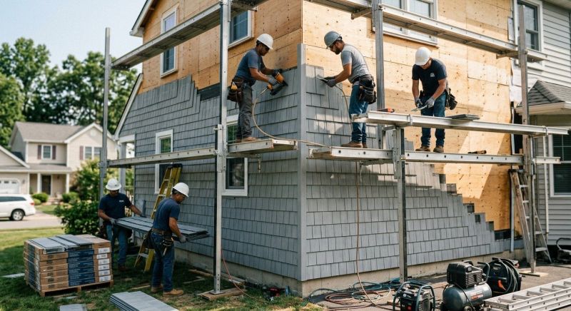 Shingle Siding Installation in Jefferson County, CO