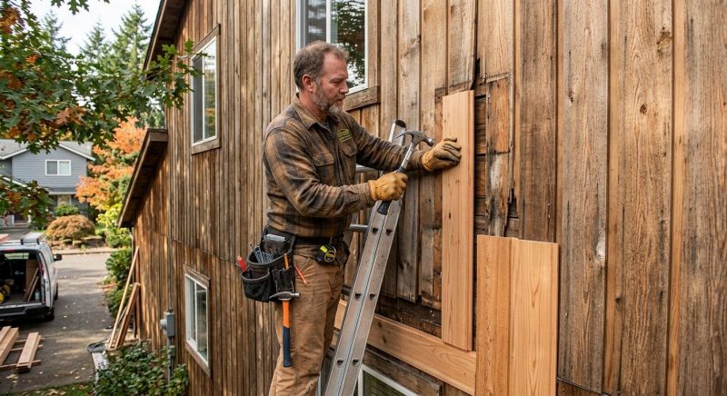 Shiplap Siding Repair in Denver, CO