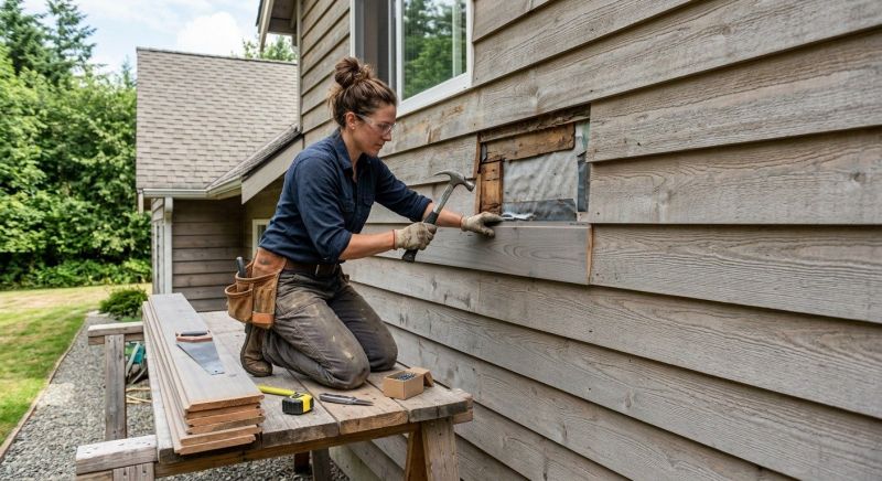 Shiplap Siding Repair in Park County, CO