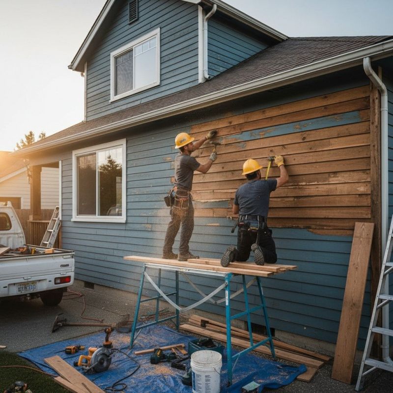 Treated Wood Siding Repair in Jefferson County, CO