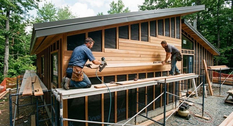 Wood Cladding Installation in Aurora, CO