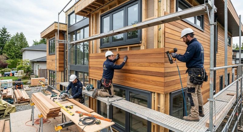 Wood Cladding Installation in Denver County, CO