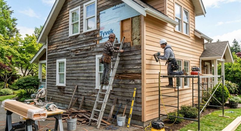 Wood Siding Installation in Bailey, CO