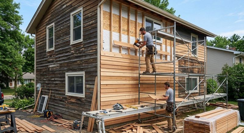 Wood Siding Replacement in Englewood, CO